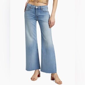 $295 NEW - re/done Crop Wide-Leg Mid-Rise Jeans - Sz 24